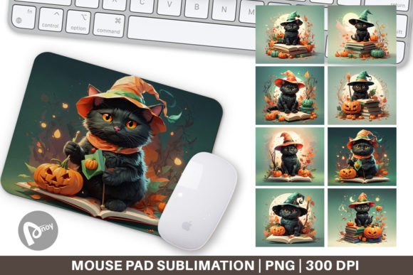 How a Cute Halloween Black Cat Mouse Pad Transforms Your Workspace and Creative Flow