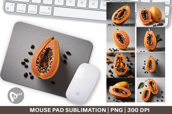 Mouse Pad Papaya Fruit: A Fresh Way to Refresh Your Workspace