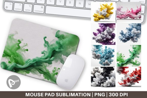 Mouse Pad Smoke Realistic: A Closer Look at Sublimation-Ready Designs
