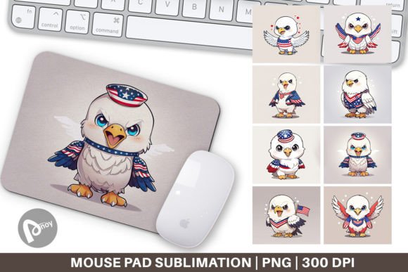 Patriotic Eagle Mouse Pad: Design, Comfort, and Productivity