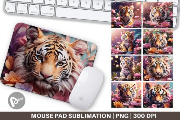 Understanding the Mouse Pad Baby Tiger and Flower Design and What Sets It Apart in a Crowded Desk Accessory Market